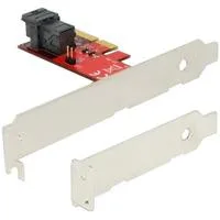 PCIe x4 Karte >1x SFF-8643 NVMe, Controller