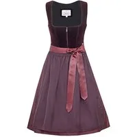 MarJo Dirndl Dirndl Bidingen 58cm Länge pflaume