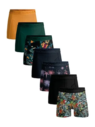 Muchachomalo Herren Boxer Shorts - 7er Pack - Herren Unterwäsche