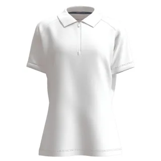 Forelson - "Blockley" Poloshirt Reißverschluss für Damen (Weiß)