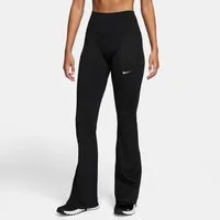 Nike Sporthose W NK ONE DF HR TGHT FLRE USEAM für Fitness-Training geeignet, aus Polyester und Elasthan
