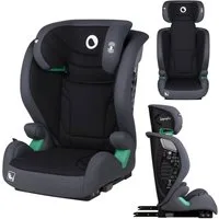 lionelo Autokindersitz IGO I-SIZE, ab: 3 Jahren, bis: 12 Jahren, ab: 100,00 cm, bis: 150,00 cm, (Set), I-SIZE R129/Kopfstütze mit Tri-Guard-Technologie/Memory Foam