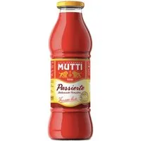MUTTI Saucen, Mutti Passierte Tomatenpüree cremig dick für Vegetarier geeignet 700g