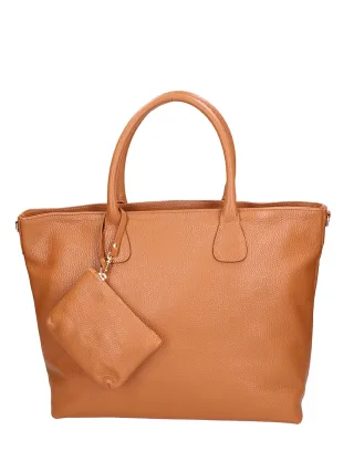 Gave Lux Schultertasche Frauen D17 DARK LEATHER