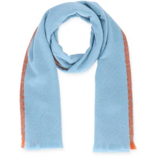 Halsüberkopf Accessoires - 63x190 Schal One Side Stripe bleu - Gr. - OS