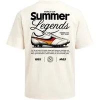 Neverless Oversize-Shirt Herren T-Shirt - Soccer Summer Legends - Oversized Relaxed Fit mit Print