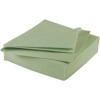 AVA Papierserviette, Servietten stoffähnlich 40x40cm 25 Stück Eukalyptus