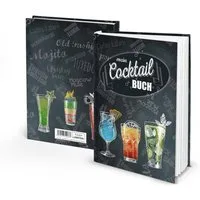 Logbuch-Verlag Dekofigur Cocktailbuch zum Selberschreiben - Eintragbuch für Cocktailrezepte DIN