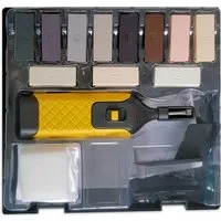 VABIONO Laminat-Reparaturset Kunststoff Reparatur Set – Perfekte Lösung für dauerhafte Reparaturen, 18-St., Reparaturkit Plastik Auto Do It Yourself Kunststoffreparaturen
