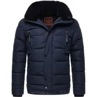 Stone Harbour Steppjacke Witas gesteppte Herren Winterjacke mit abnehmbarer Kapuze