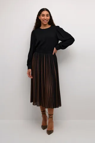 Jerseykleid Relaxed fit Rain Drum black