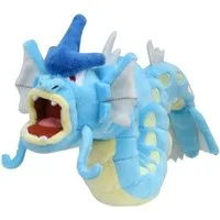 Pokémon Center Plüschfigur Pokemon Garados Kuscheltier - 23 cm Plüschtier Gyarados Original