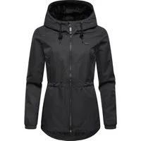 Ragwear Outdoorjacke Dankka Tech Stylische Damen Übergangsjacke aus wasserdichtem Material