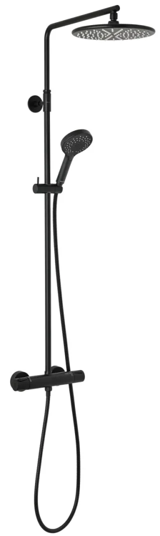 Damixa Silhouet Duschsystem, schwarz matt, 579546100 579546100