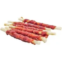 123... Hund dabei! Entenfilet auf Kaurolle 900g, Snack für: Hunde