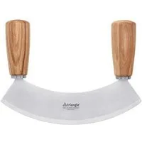 TRIANGLE Wiegemesser Wiegemesser einschneidig 18 cm Esche, Wiegemesser einschneidig, 18,00cm, Esche