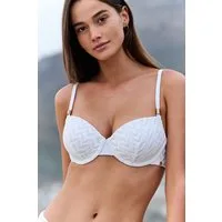 B by Ted Baker Bügel-Bikini-Top B By Ted Baker Bikinitop mit Bügel, Häkeldetail (1-St)