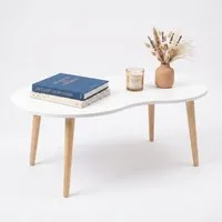 VCM Couchtisch Beistelltisch Wohnzimmer Barilo H. 42 x B. 90 x T.