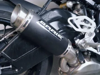 Sport Auspuff Bodis GPC-RS II Edelstahl BLACK für BMW S 1000 RR Bj. 2017-2018 EURO-4 +ABE