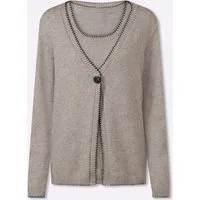 heine Strickjacke Twinset Langarm Feinstrick