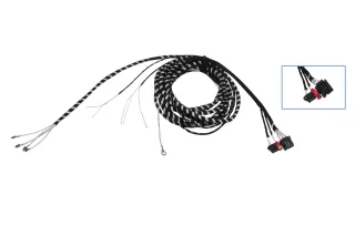 Original Kufatec Kabelsatz Kabelbaum Adapter Kabel Anhängerkupplung (AHK) - Zentralelektrik für Audi Q4 F4