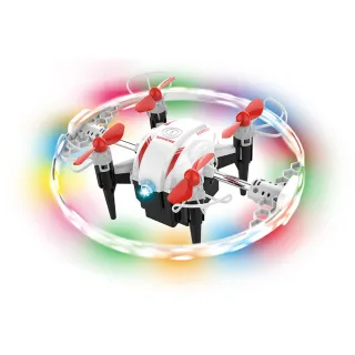 FlytecRC T25 AURORA BALL Light Ring 360° Stunt Spin Altitude Hold Mode LED Circle Protection Kids Gifts 2.4G 4CH 6-Axis