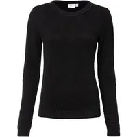 Vila Strickpullover VIDALO (1-tlg) Plain/ohne Details