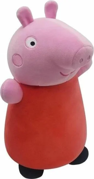 Squishmallows HugMees - Peppa Pig, Kuscheltier 25 cm