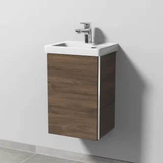 Sanipa 3way Waschtischunterbau zu Villeroy & Boch Subway 3.0 Waschtisch mit 1 Tür, Eiche-Arizona BR84080