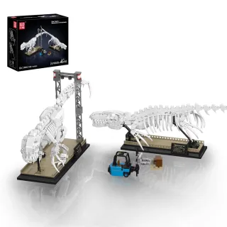 Mould King 29005 Jurassic World Velociraptor Dinosaur Fossil Model Building Blocks Assembly Kit Brick Educational Toy Ch