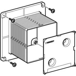 Geberit Bauschutz mit Deckel für Urinal-Steuerung ab 2009 241930001