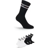 Fila Socken UNISEX LIFESTYLE PLAIN SOCKS (6-Paar) mit eingestricktem Logo