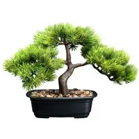 Kunstbonsai Bonsai Kiefer Bonsai Kiefer, Creativ green, Höhe 23 cm, mit Deko-Kies
