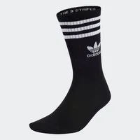 adidas Originals Sportsocken 3-STREIFEN CREW, 6 PAAR (6-Paar) für Laufen, 6er-Pack, mit legendären 3-Streifen und Trefoil Logo
