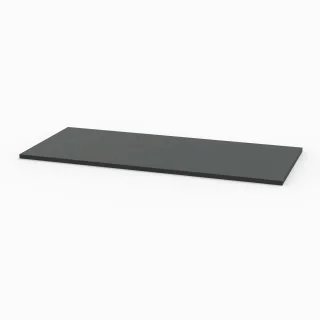 Sanipa Arbeitsplatte variabel (2morrow), AP03822 Anthrazit-Matt, H:16, B:350-2000, T:520 mm AP03822