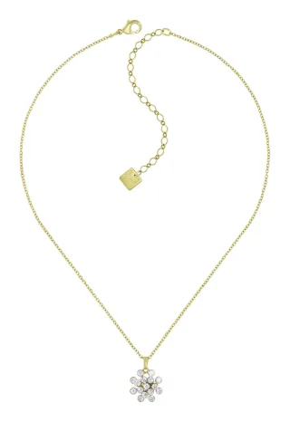 konplott - Halskette - Magic Fireball weiß/gold/silver