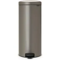 Brabantia Mülleimer NewIcon Treteimer, 30L, sanft schließender Deckel, mit leichter Pedalbedienung