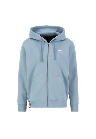 Basic Small Logo Zip Hoodie
