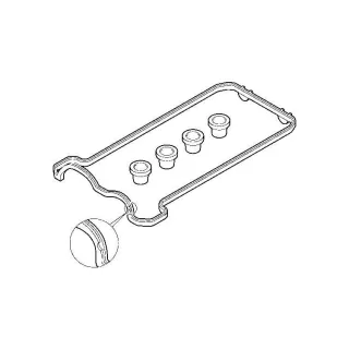Elring Ventildeckeldichtungssatz rechts Mercedes-Benz E S Klasse SL 4,2