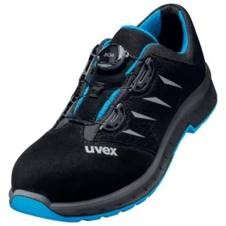 uvex 2 trend BOA SicherheitsschuhHalbschuhe S1P, blau/schwarz blau/schwarz 43 - 6938143