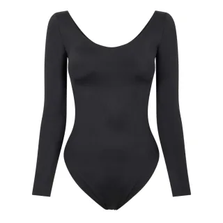 Balenciaga - Bodysuit für Damen, Jersey, Anliegend (Schwarz)