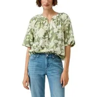 s.Oliver Klassische Bluse mit All-Over Print
