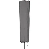 Leco Sonnenschirm-Schutzhülle Schutzhülle Schirmhülle Abdeckhaube Schutzhaube Doppelschirm 4,6x2,7 m (1-St., 1 Schutzhülle mit Fiberglasstab), Maße (B/H): ca. 55 x 245 cm