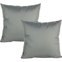 JACK Kissenbezüge 2er Set 50x50cm Outdoor Wasserfest, (2 Stück), 2x Kissenhülle, strapazierfähig, wasserabweisend, Innen & Außen