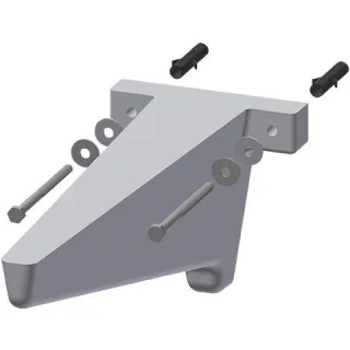 KWC Aquarotter Konsole, VARIUS, MIRANIT, weiß, 160x170x445 mm, mit Gefälle, 2030024111 2030024111