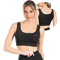 Smilodox Sport-BH Adelynn, Funktionaler Bra mit Breitem Unterbrustband, 3D Rubber Print Schmeichelhafter Passform und Hohem Komfort Sport Top Yoga Training