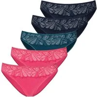 Vivance Bikinislip (5er-Pack) aus elastischer Baumwoll-Qualität