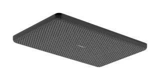 Hansgrohe Kopfbrause Raindance Alive Q 210/340 1jet EcoSmart brushed black chrome , 24531340 24531340