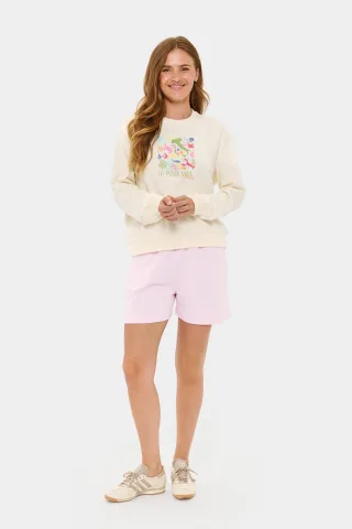 Trackjacket-sweat LoisaSZ Lockere Passform offwhite