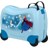 Samsonite Kinderkoffer DREAM2GO DISNEY, Frozen Magic, 4 Rollen, mit geräumigem Hauptfach, mit Kreuzspannbändern, mit Haltegurt außen